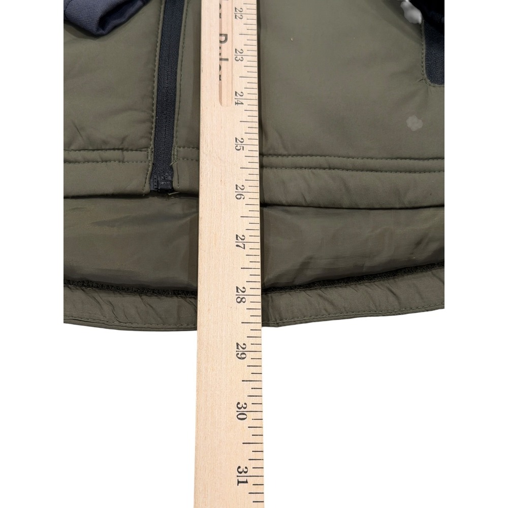 Craft Spartan Race Jacket Mens Medium Olive Grey Hybrid Insulated Hooded Full - Picture 5 of 11